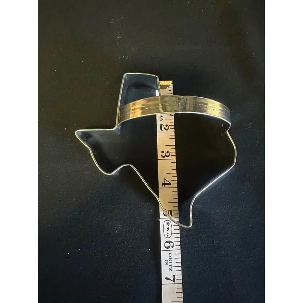 Texas Theme Cookie Cutters - Large Metal - Unique